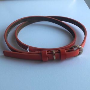 Banana Republic Thin Orange Belt
